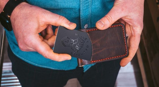 Card Holder vs Wallet: Why the Card Holder Reigns Supreme - Popov Leather®