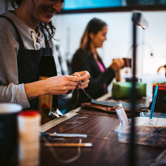 Hand Sewn VS Machine Sewn Leather Goods