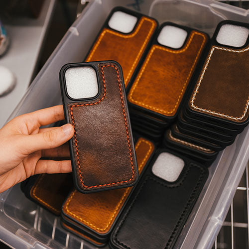 Best Leather iPhone Wallet & Snap-On Cases