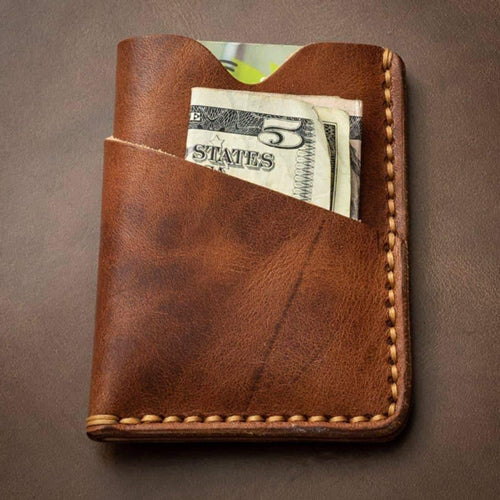 Card Holder vs Wallet: Why the Card Holder Reigns Supreme - Popov Leather®