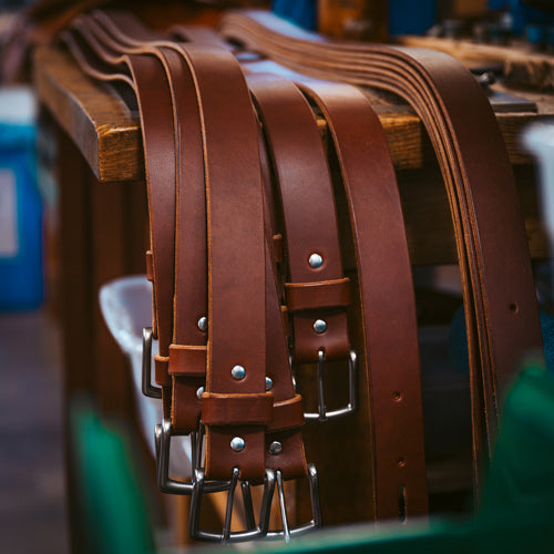 Leather Belts - Made with Heavyweight Full Grain Leather - Popov Leather®