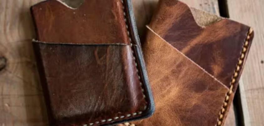 Patina Leather Front Pocket Wallet B0000390