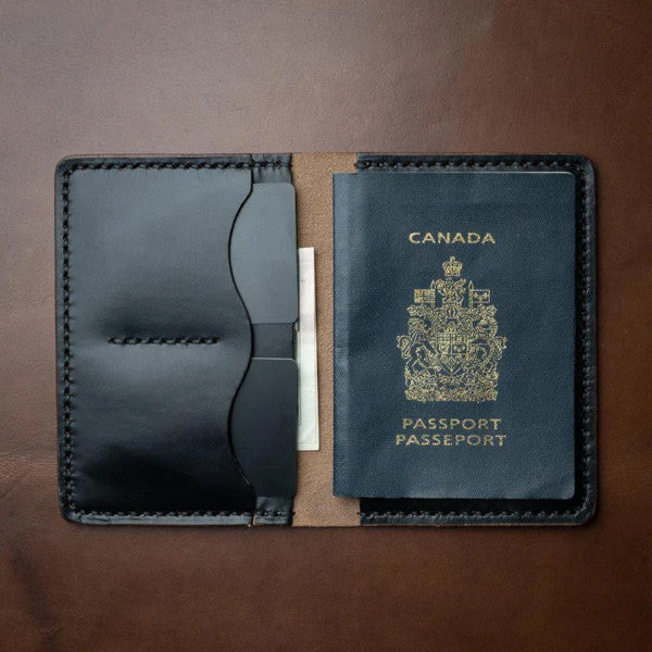 leather passport cover