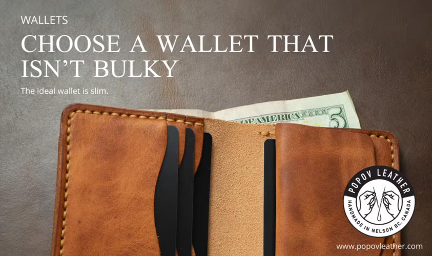 Men's Leather Wallet: 4 Types of Wallets and When to Use Them - Popov  Leather®