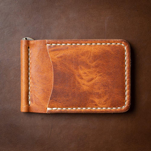 Money Clip Wallet - English Tan