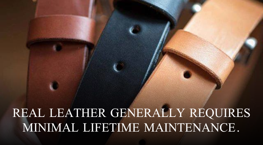 Natural Leather Belt - Popov Leather