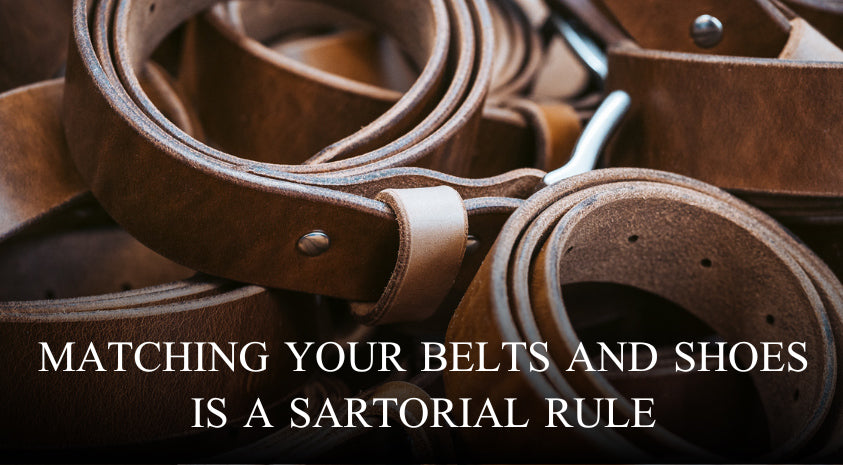 Perfect Your Look: How to Match Leather Belt with Shoes Like a Pro - Popov  Leather®
