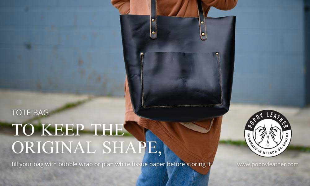 Horween Leather Tote Bag