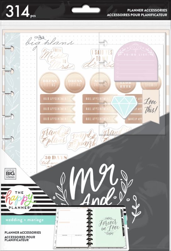 Happy Planner Accessory Pack Classic - Wedding