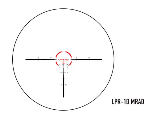 Element Optics Immersive Series 5x30 LPR-1D MRAD Reticle