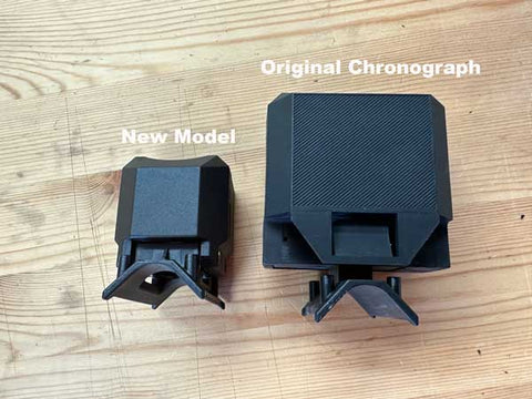 FX Chronograph MK3 Old Vs New in Size