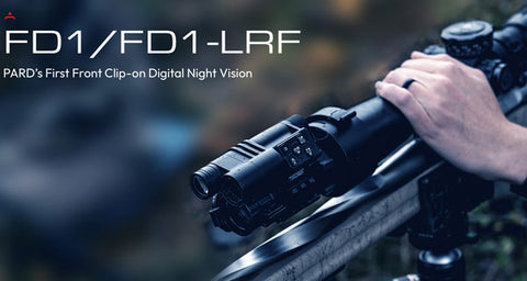 Pard - FD1 Night Vision Front Clip-on LRF Model