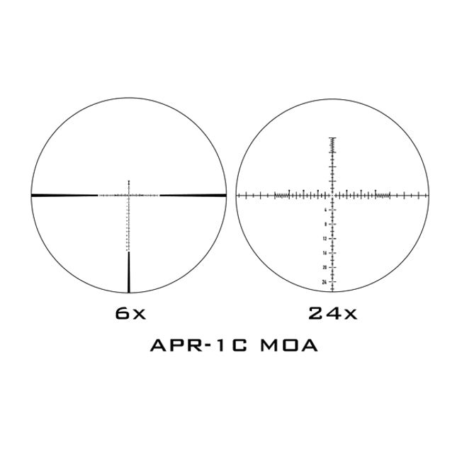 ELEMENT OPTICS HELIX 6-24X50 FFP APR-2D MRAD (Online Orders)