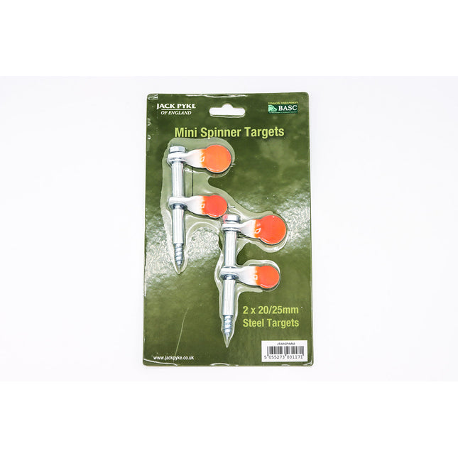 Airgun Targets - Double Mini Spinners - 2x20/25mm
