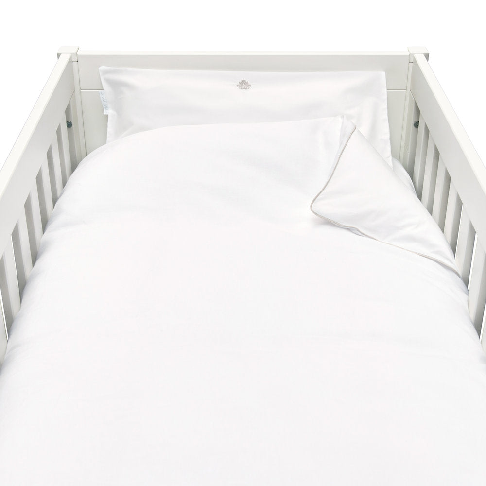 white cot bed duvet cover