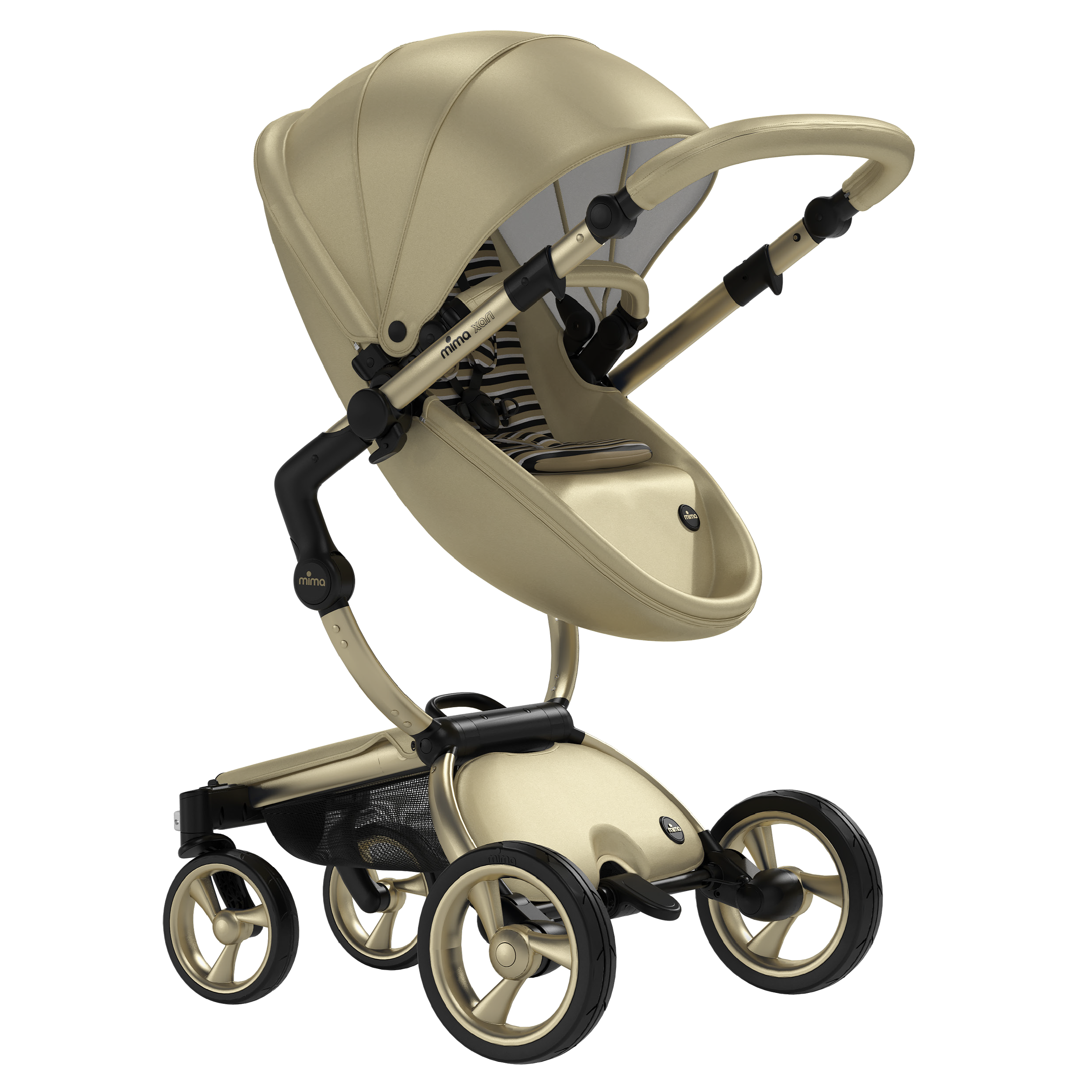 mima stroller champagne