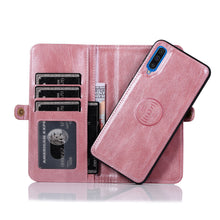 Load image into Gallery viewer, Multifunctional Split Magnetic Wallet Phone Case For Samsung A70
