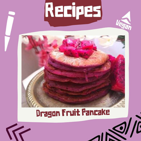dragon fruit pancake