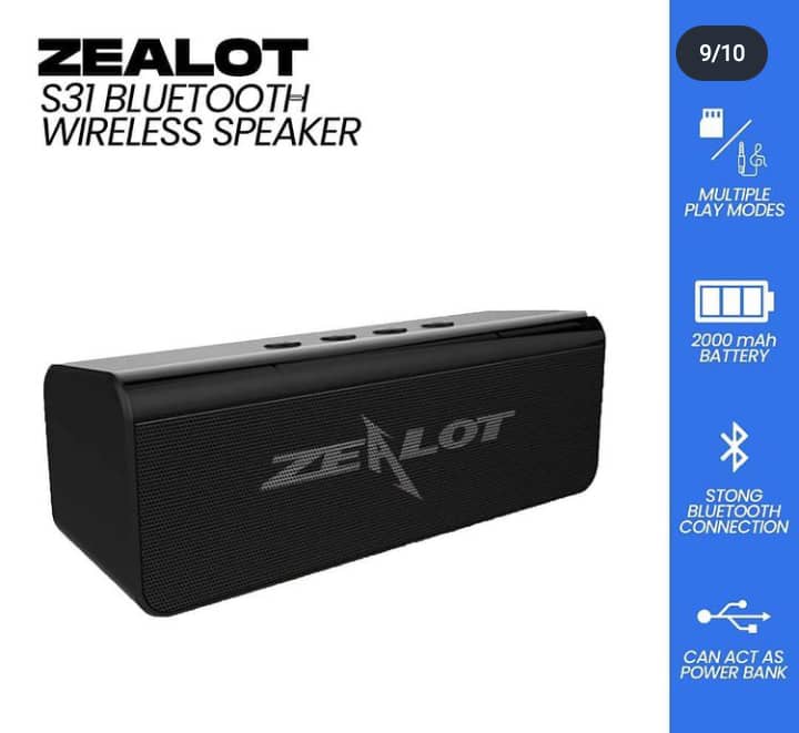 speaker zealot s31