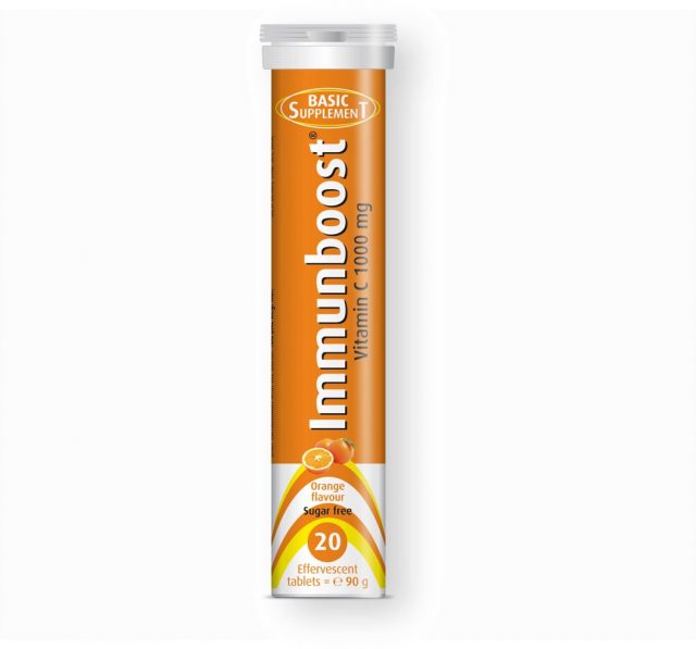 Vitamin C 1000mg Orange Effervescent Tablets Boost Immunity And