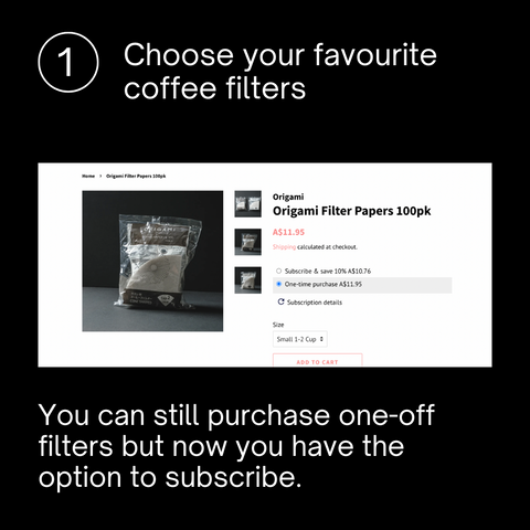 Coffee Filter Subscription Basic Barista Australia Melbourne