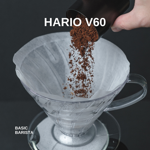 Hario V60 Clear Plastic Coffee Dripper 3 Drippers every coffee brewer needs Basic Barista Australia Melbourne Coffee Dripper Brewer