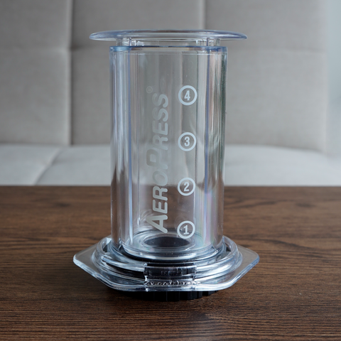 Clear AeroPress Coffee Maker AeroPress Plunger New Design New AeroPress Coffee Maker Basic Barista Australia Melbourne