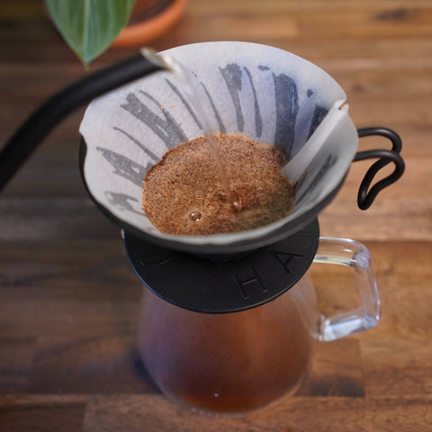 Hario V60 Kaffeetropfer zum einfachen Übergießen von Kaffee zu Hause. Basic Barista Australia Melbourne Coffee Gear Barista Basics