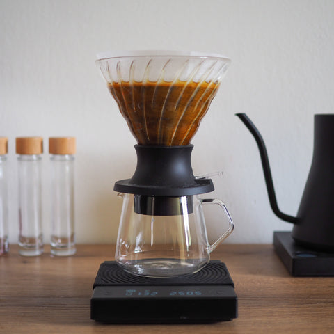 Hario Switch Glass Immersion Coffee Dripper Basic Barista Coffee Gear Brew Coffee Dripper Über den Kaffeefilter gießen