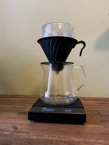 Hario V60 Drip Assist Drip-Assist Basic Barista Coffee gear Hario Brewers Low Agitation Adgitation Low Agitate water flow