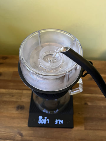 Hario V60 Drip Assist Drip-Assist Basic Barista Coffee gear Hario Brewers Low Agitation Adgitation Low Agitate water flow