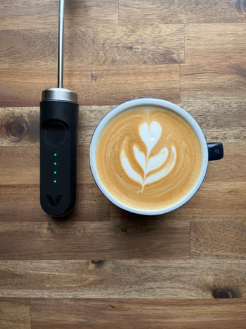 How To Make Latte Art with Handheld Frother