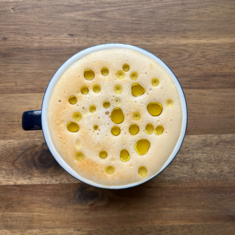 OLIVE OIL LATTE OLEATO BASIC BARISTA OLIVE OIL COFFEE