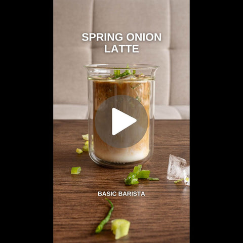 Watch the spring onion coffee video _ Viral on tiktok