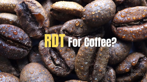 RDT for coffee? Wet beans coffee beans Basic Barista Australia Melbourne Coffee Brewing Equipment Youtube video How to RDT