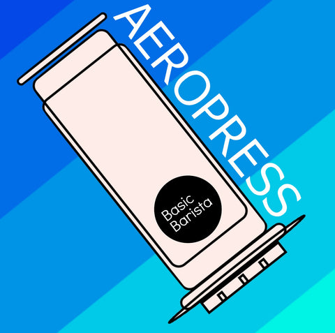 So bereiten Sie AeroPress-Kaffee zu. Brew Guide Basic Barista Australia Melbourne