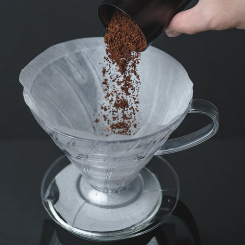 Hario V60 咖啡滴头 02 基本咖啡师透明滴头
