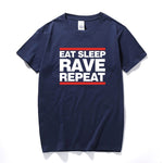 T-Shirt Homme EAT SLEEP RAVE REPEAT 