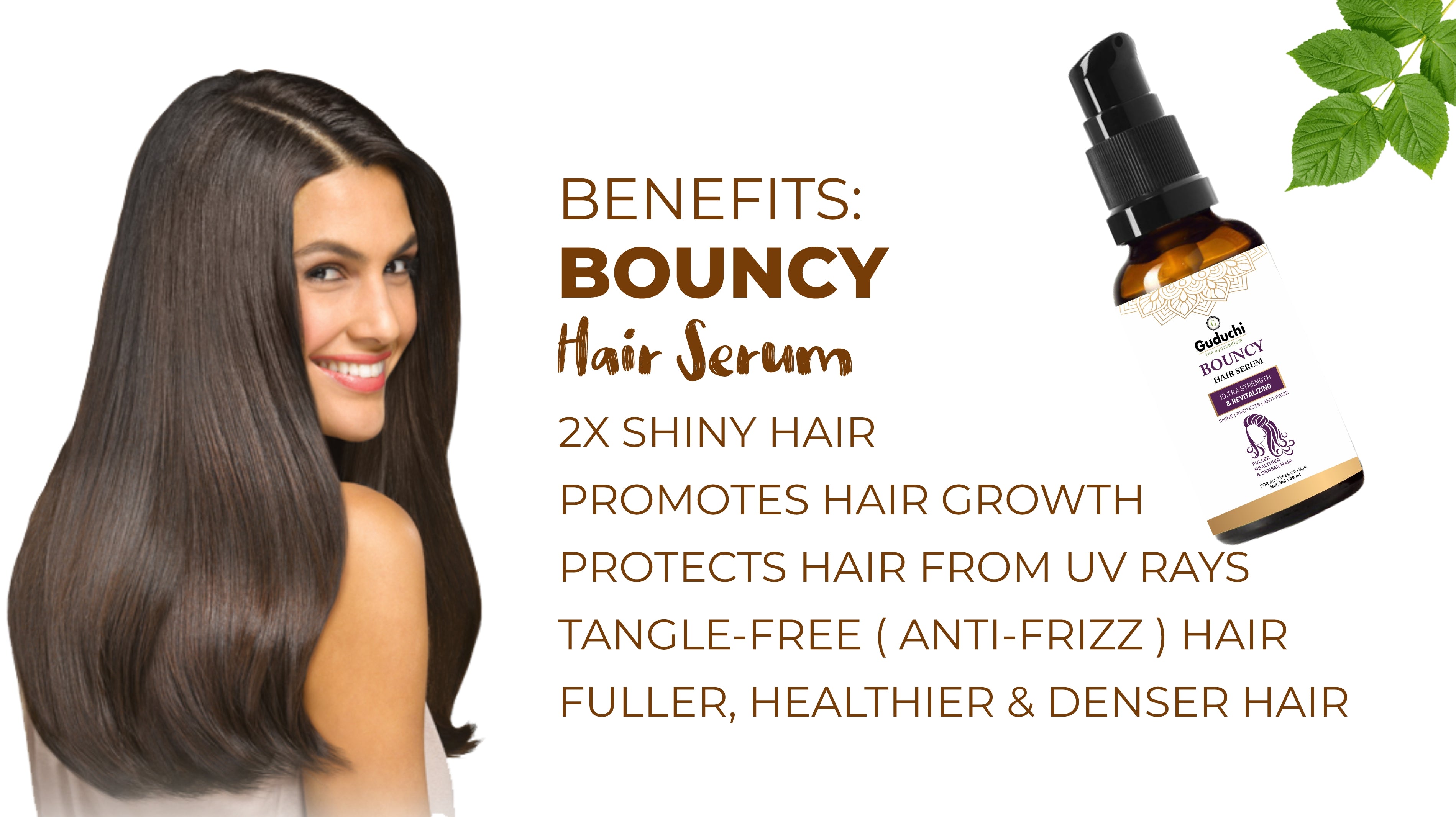 Hair Serum for Shinier & Healthier Hair