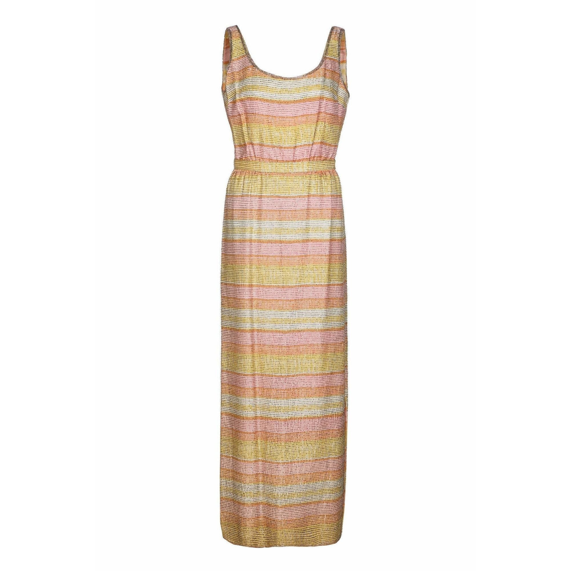 1960s Mollie Parnis Beaded Dress | CIRCA VINTAGE LONDON