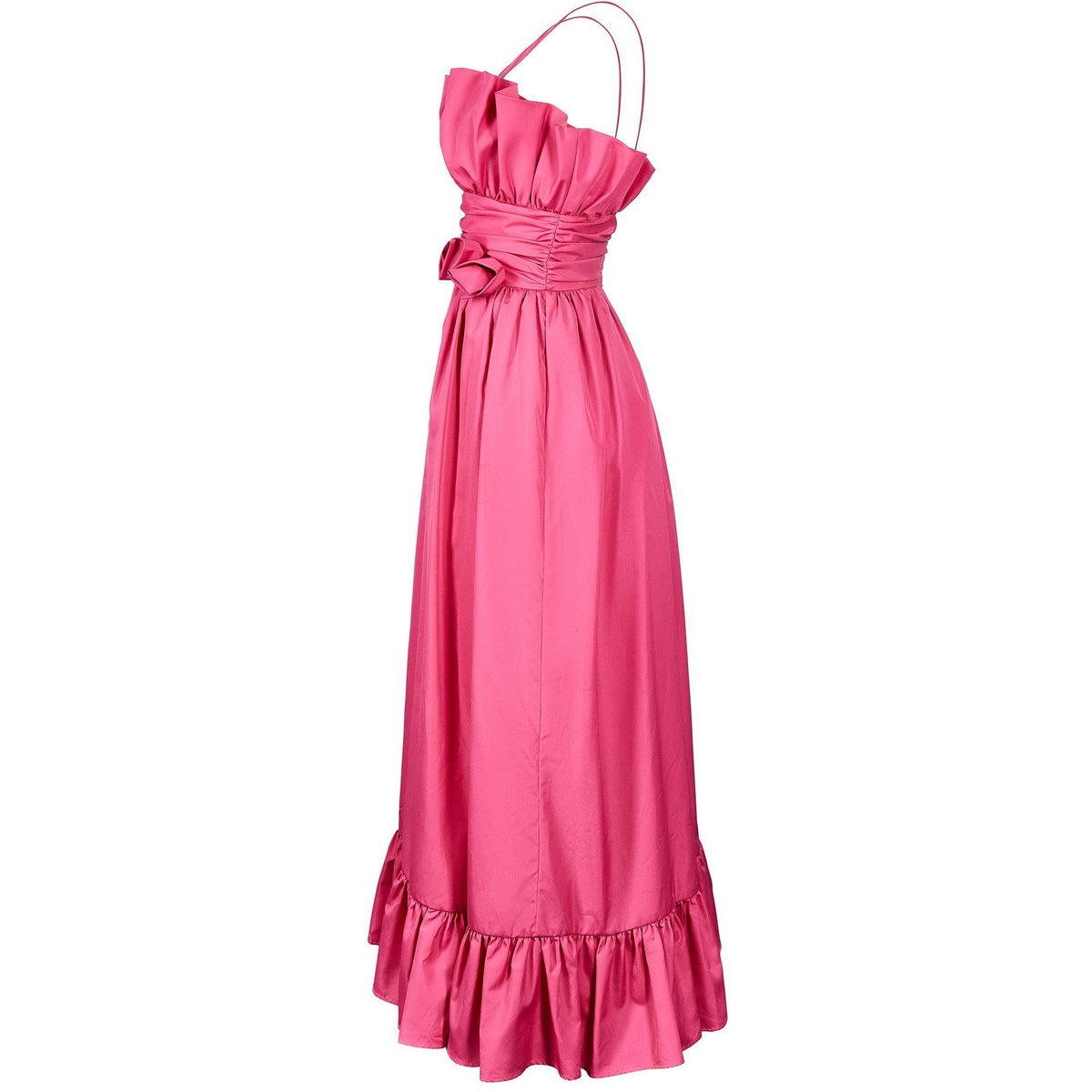 ARCHIVE - 1980s John Charles Pink Taffeta Ballgown Dress | CIRCA ...