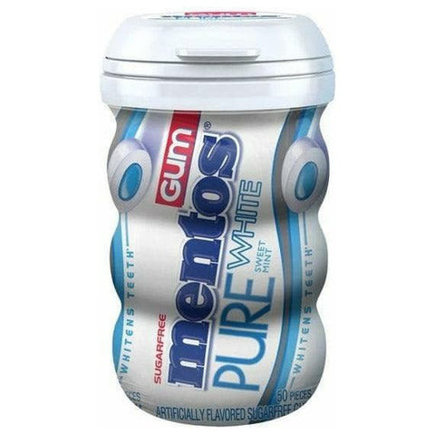 Mentos Chewing-gum Pure White Sweetmint 90 g