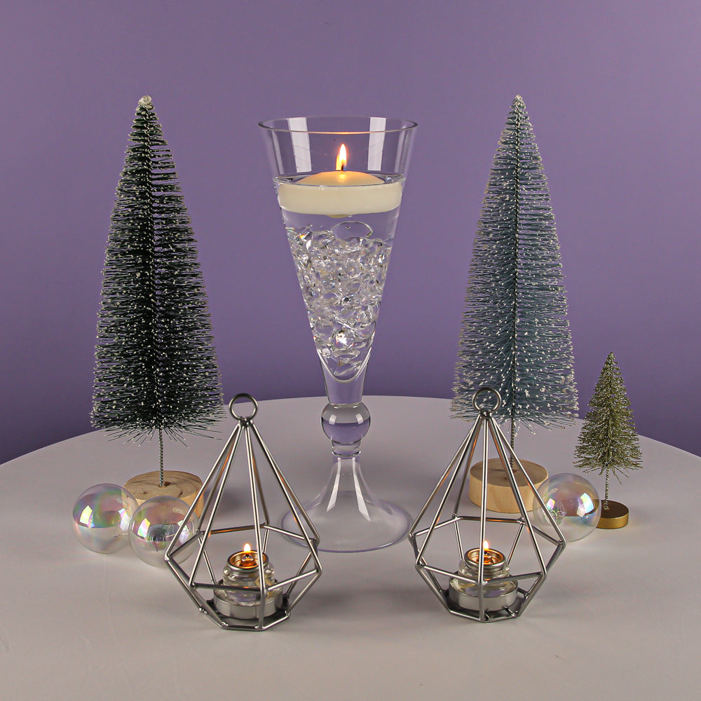 Decorative Foam Ball Cone Tree Set of 2