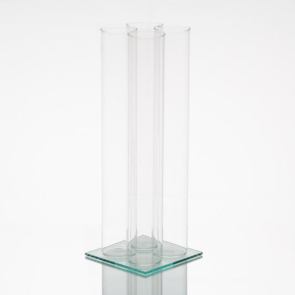 Richland Glass Tube Vase Set of 8 - Quick Candles