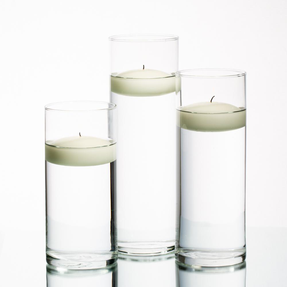 Richland Floating Candles & Eastland Cylinder Holders Set of 36 Quick