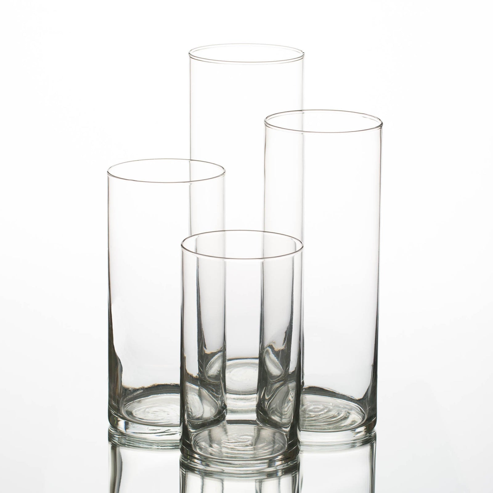Eastland Square Mirror and Cylinder Vase Centerpiece with Richland
