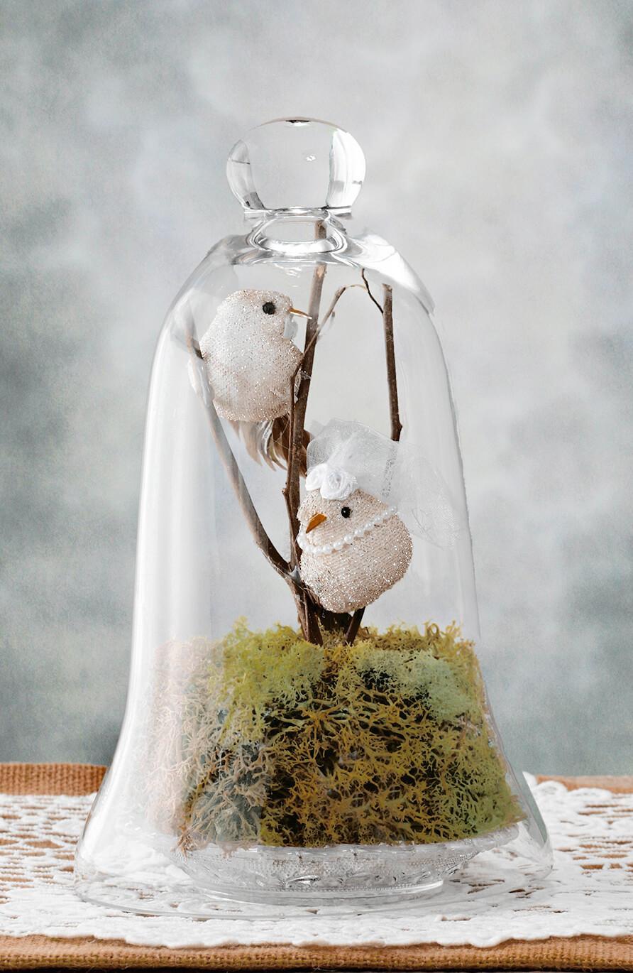 Natural Twig Tiny Bird Nests 3 (Set of 9)