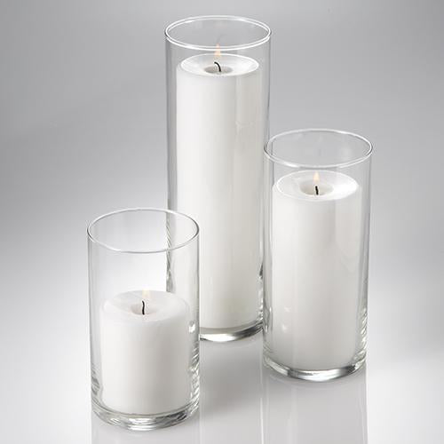 glass pillar candle holders bulk