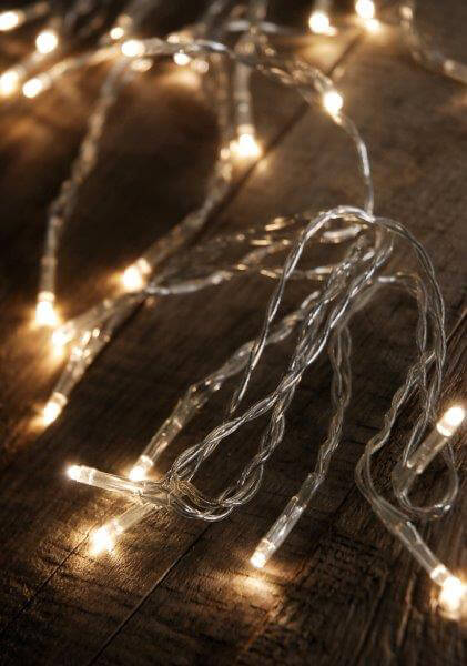 warm white micro led christmas lights