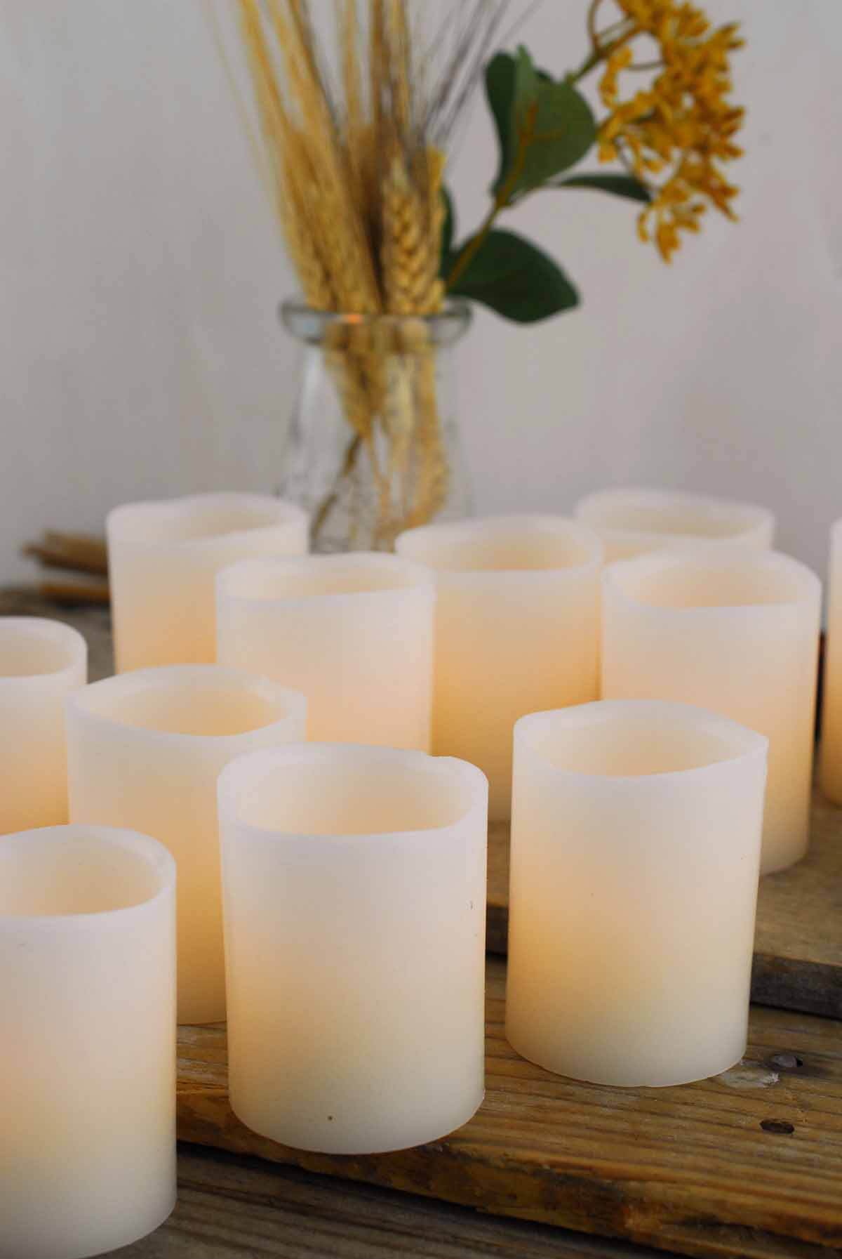 led votive candles